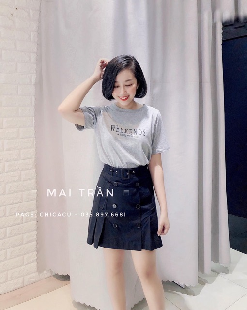 BÁN SỈ CHÂN VÁY KAKI 6 CÚC 2 MÀU CHO NỮ | BigBuy360 - bigbuy360.vn