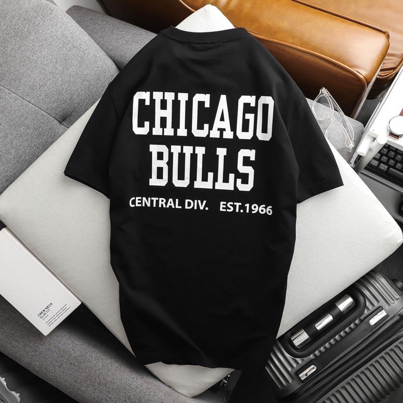 Áo Thun Cổ Tròn Chicago Bulls