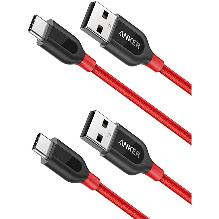 Dây cáp sạc Anker Powerline+ USB C to USB A 0,9m (3ft*2) Samsung Galaxy Note 8 / S8 / S8+ / S9 /S10, iPad Pro 2018