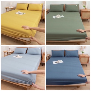 Bộ ga giường và vỏ gối cotton tici DAA bedding, drap nệm Hàn quốc cao cấp đủ size trải nệm 1m, 1m2, 1m4, 1m6, 1m8, 2m.
