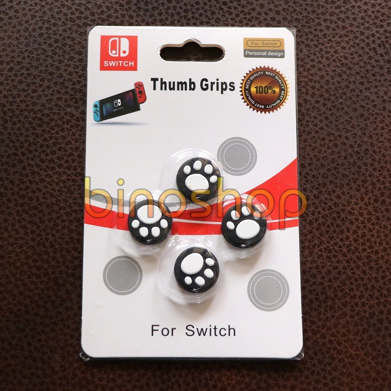 Bọc Chân Gấu Cho Analog Joy Con Nintendo Switch (Bộ 4 miếng) | BigBuy360 - bigbuy360.vn