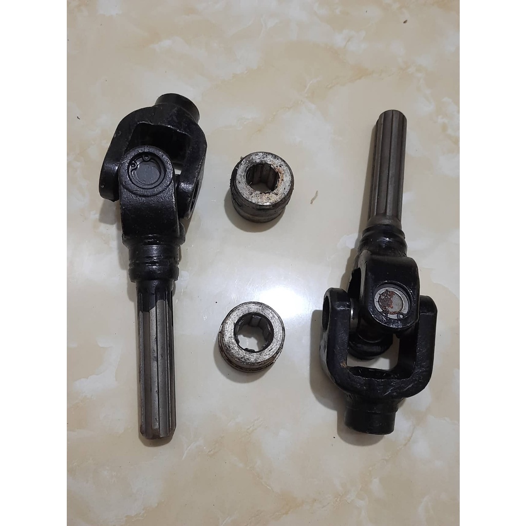 Cặp Khớp các đăng đuôi chuột dùng chế xe 3-4 bánh,và 2 then trượt