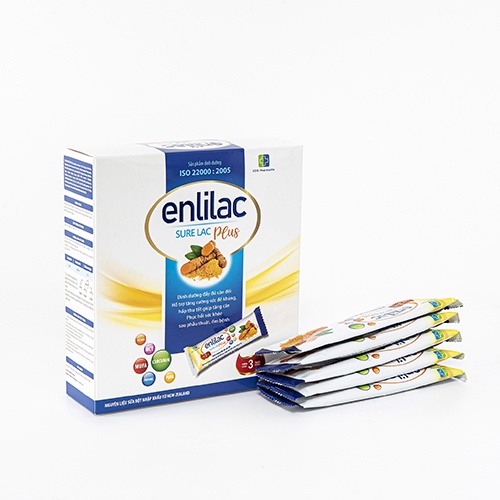 Sữa tăng đề kháng Enlilac Surelac Plus 3 hộp 400g