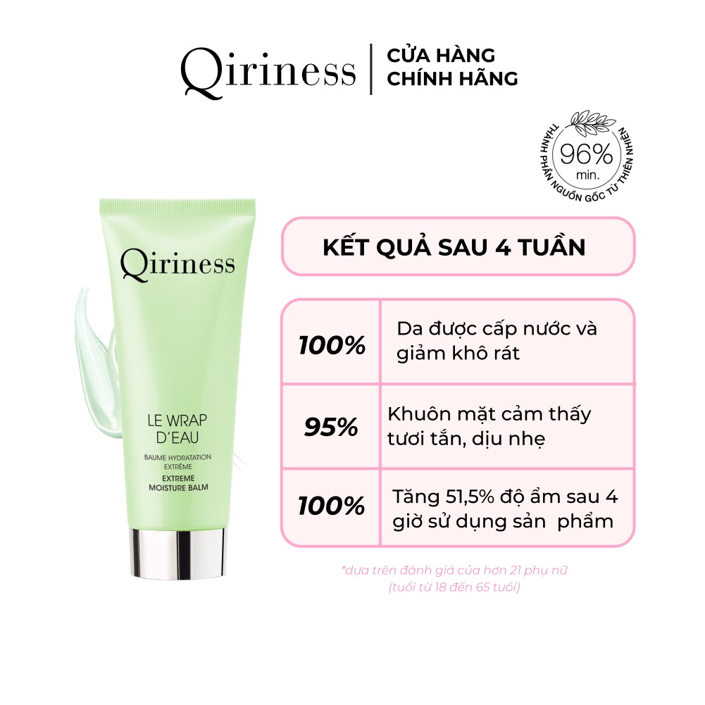 Mặt nạ ngủ cấp ẩm chuyên sâu Qiriness Extreme Moisture Balm 75ml