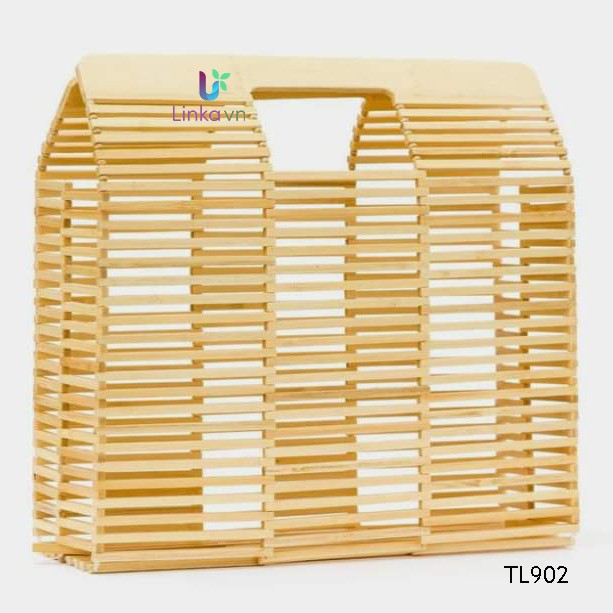 Túi xách tre hình chữ nhật cá tính LINKA LI-TL902 – “bảo bối” bất li thân của các chị em hiện đại
