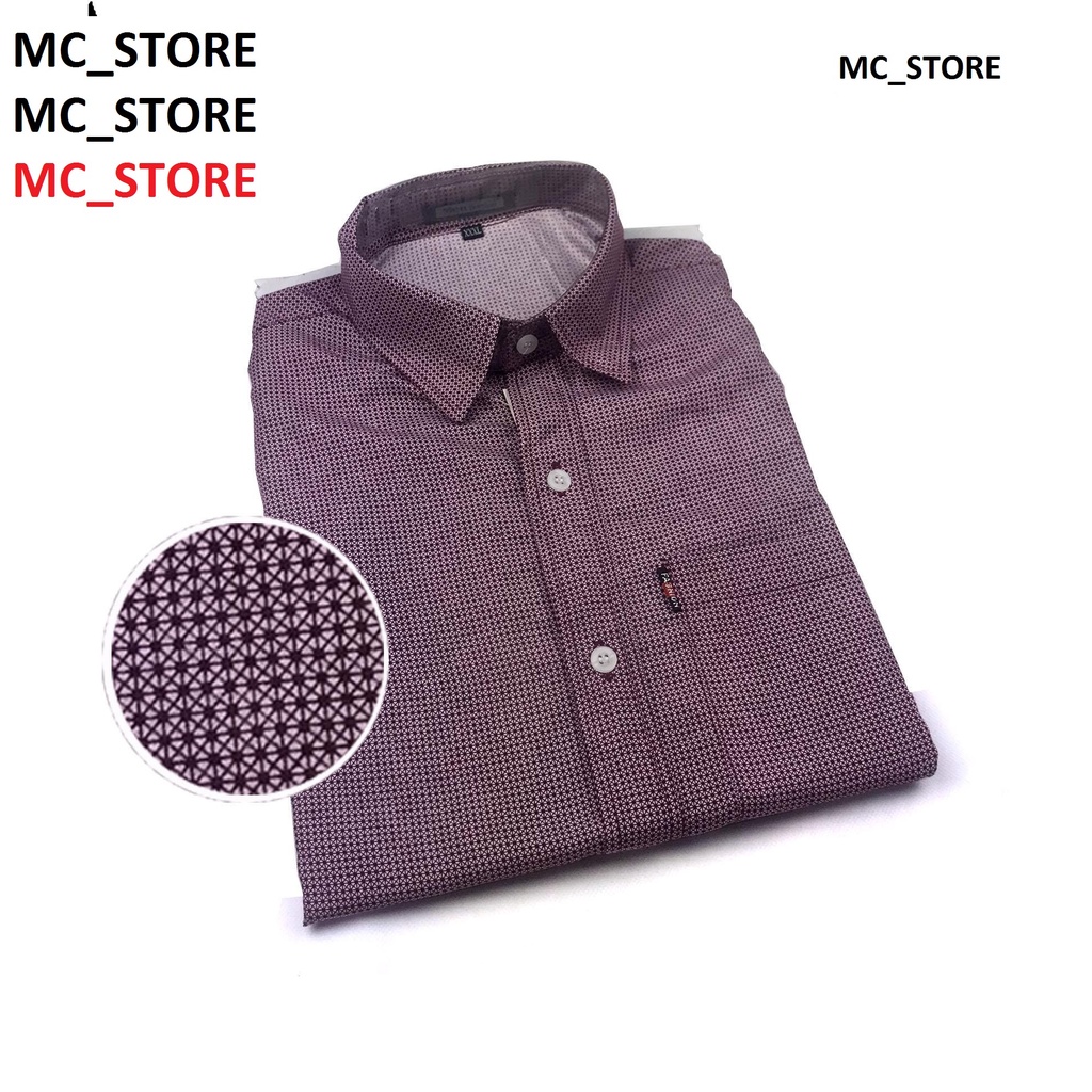 Áo Sơ Mi Nam Chất Vải Kate Họa Tiết Ngẫu Nhiên Ko Nhăn Cao Cấp ngắn tay full size từ 45kg-95kg