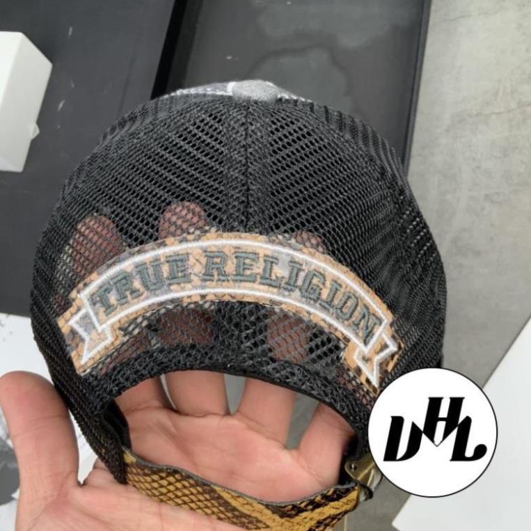Mũ Lưỡi Trai TRUE RELIGION Khoá Da Full Tem Cao Cấp , Form Chuẩn Nam Nữ