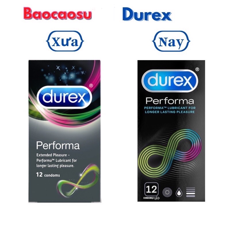 Bao cao su Durex Performa ( hộp 12)