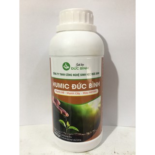 Humic Đức Bình - tốt rễ, mạnh cây, cải tạo đất - ủ cá, đậu tương, trứng chuối - CHẾ PHẨM EMZEO