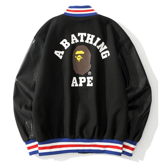 Áo Khoác Sweater BAPE Họa Tiết Rằn Ri Cá Mập Cho Nam Và Nữ