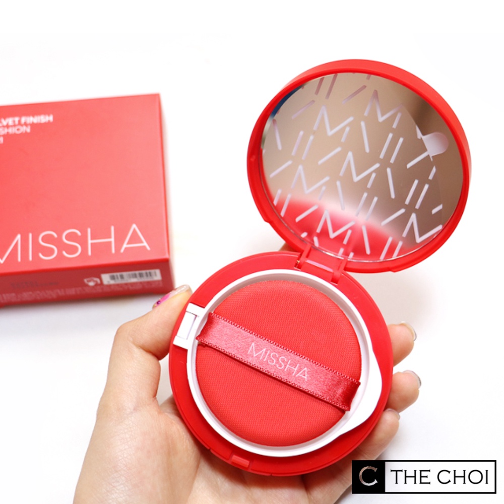 Phấn nước Missha Velvet Finish Cushion SPF50+ PA+++ 15g