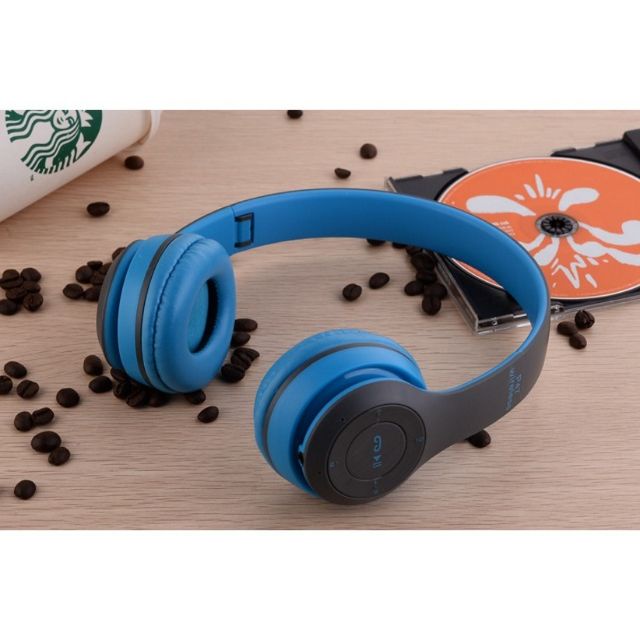 Tai nghe bluetooth Chụp Tai Headphone P47 Lắp được thẻ nhớ - ⚡Âm Thanh Đỉnh Cao⚡Nghe Gọi Rõ Nét,Tai nghe có mic