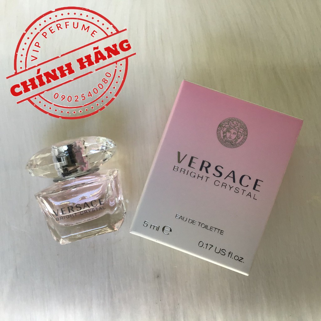 Nước hoa nữ chính hãng Versace Bright Crystal EDT 5ml | BigBuy360 - bigbuy360.vn