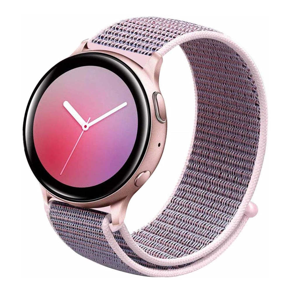 Dây Đeo Chất Liệu Nylon 20mm Cho Đồng Hồ Thông Minh Samsung Galaxy Watch Active 2 40mm 44mm