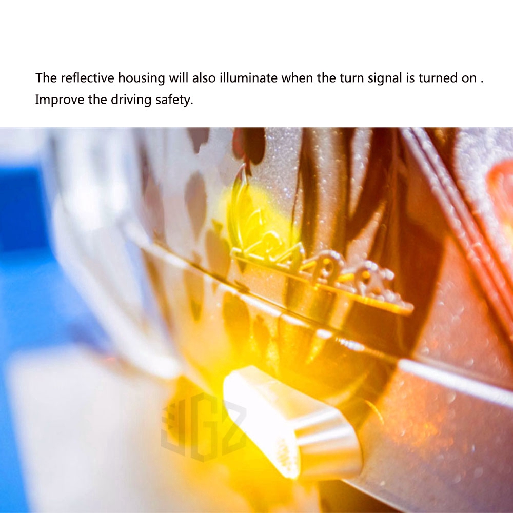 Đèn xi nhan chống thấm nước thay thế cho xe máy Vespa Grs300 Stermavera150 tiện dụng