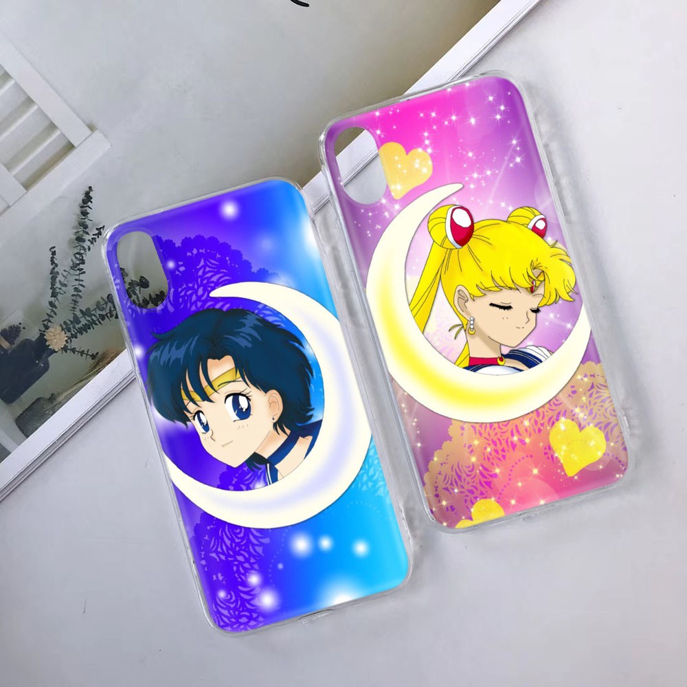 Transparent Case for VIVO U3 V3 Max V5 V5S V7 Plus V15 V17 Pro TB108 Sailor Moon Phone Cover | BigBuy360 - bigbuy360.vn