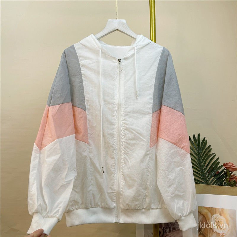 Áo Khoác Bóng Chày Dáng Rộng Có Mũ Trùm Chống Nắng Phong Cách Hàn Quốc Thời Trang Xuân Hè Cho Nữ Sinh | BigBuy360 - bigbuy360.vn