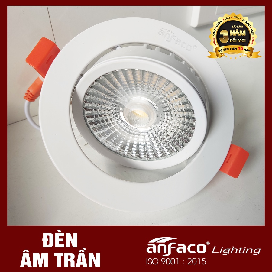 Đèn Led Âm Trần Xoay Cao Cấp AFC 689 - Đèn spotlight 3W/5W/7W/10W Bảo Hành 3 Năm 1 Đổi 1