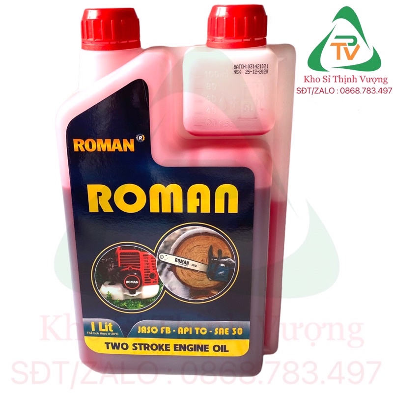 Nhớt pha xăng cho động cơ 2 thì/ máy cưa xích/ máy cắt cỏ