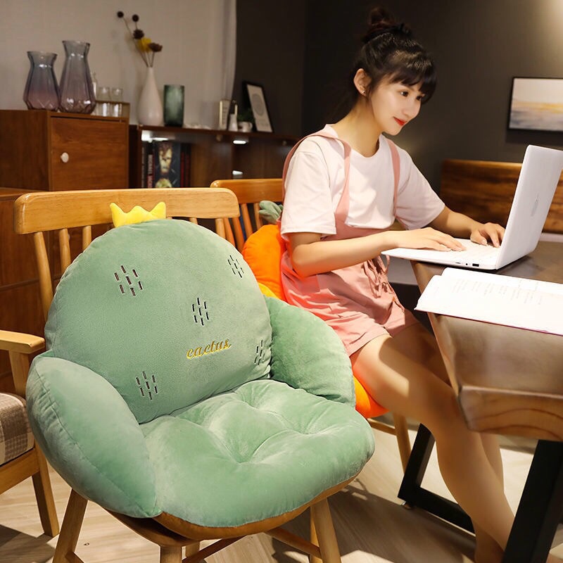 Ghế đệm bông văn phòng - Đem lót ghế hình thù ngộ nghĩnh