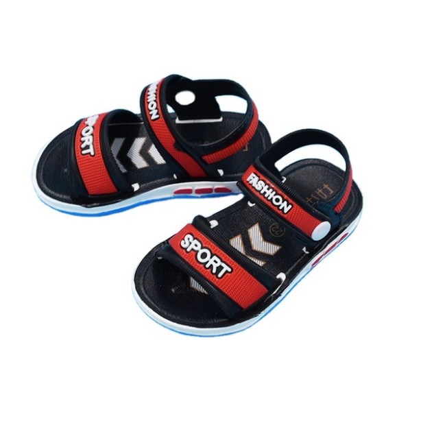 Xăng đan bé trai, dép bé trai Fashion Sport (Đỏ - xám - xanh) + Tặng tất vớ cho bé