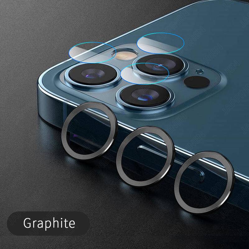 Vòng kim loại bảo vệ camera sau thích hợp cho iPhone 11 Pro Max iPhone11