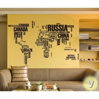 Decal dán tường Trang trí hiện đại