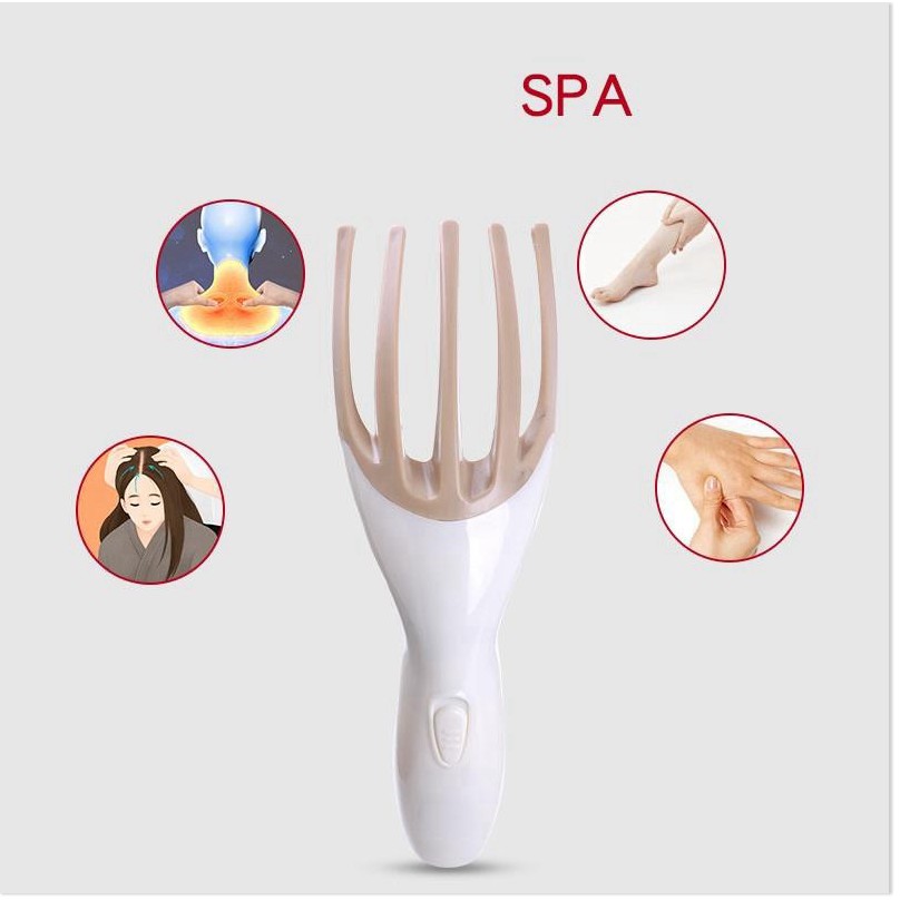 Cây mát xa - Dụng cụ massage đầu MS-818 làm dịu cảm giác đau nhức, mệt mõi, những thanh mát xa nhẹ nhàng di chuyển 8183