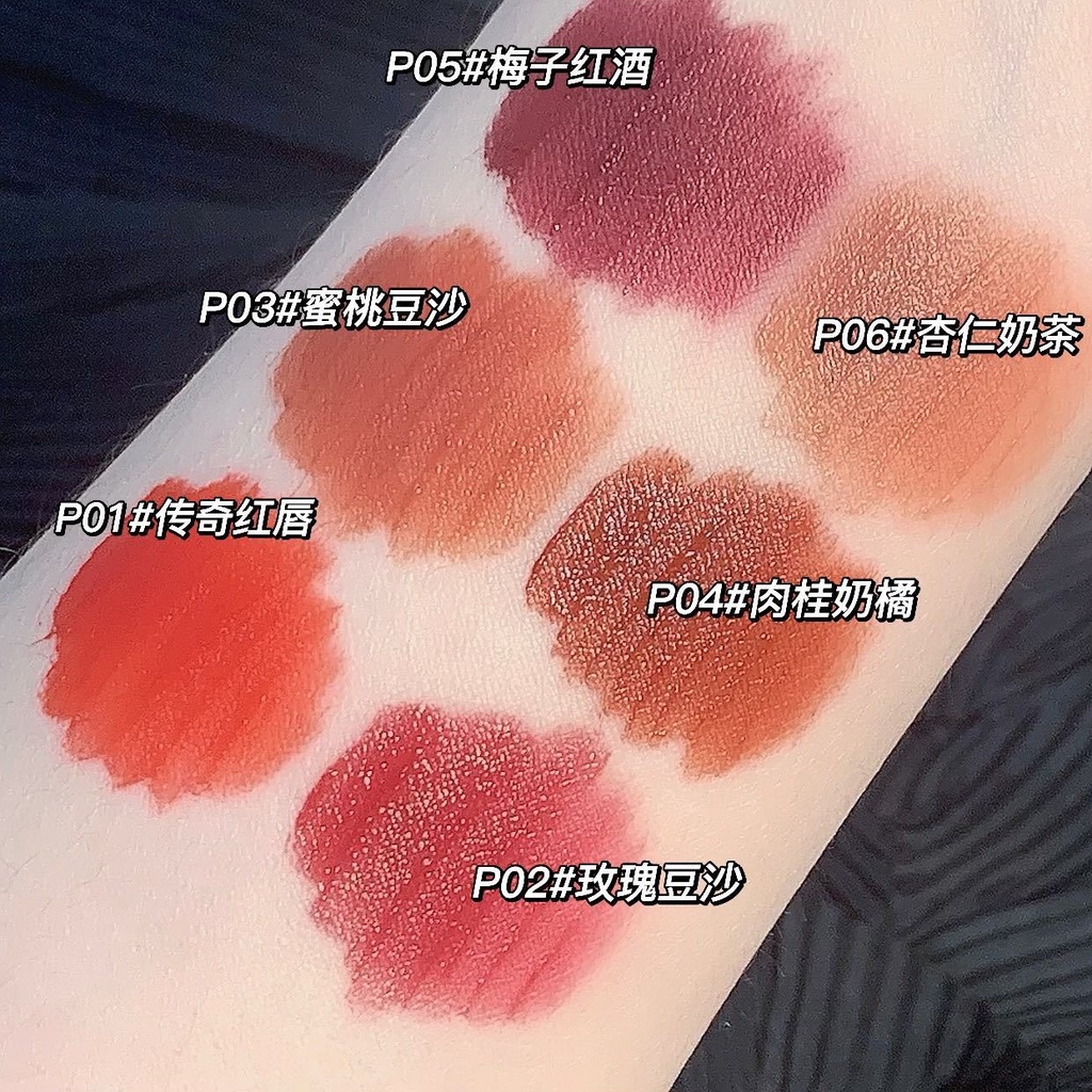 Pink Coco Son Môi Màu Đỏ Mận Mận Mận Mỏng Nhẹ Không Phai Màu Làm Trắng Phong Cách Trung Quốc Cho Nữ Sinh