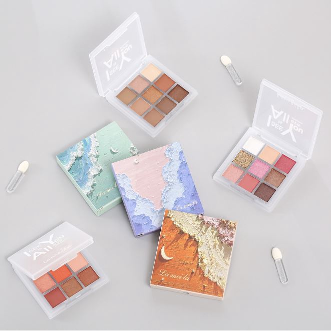 Phấn Mắt Nhũ Lameila 9 Ô Eye Shadow