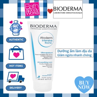 Kem Dưỡng Ẩm Chuyên Sâu Cho Da Rất Khô Bioderma Atoderm - Intensive Baume (200ml)