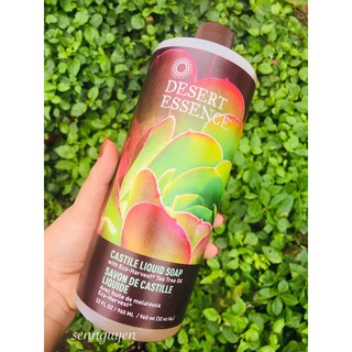 Sữa rửa mặt tràm trà Desert Essence.