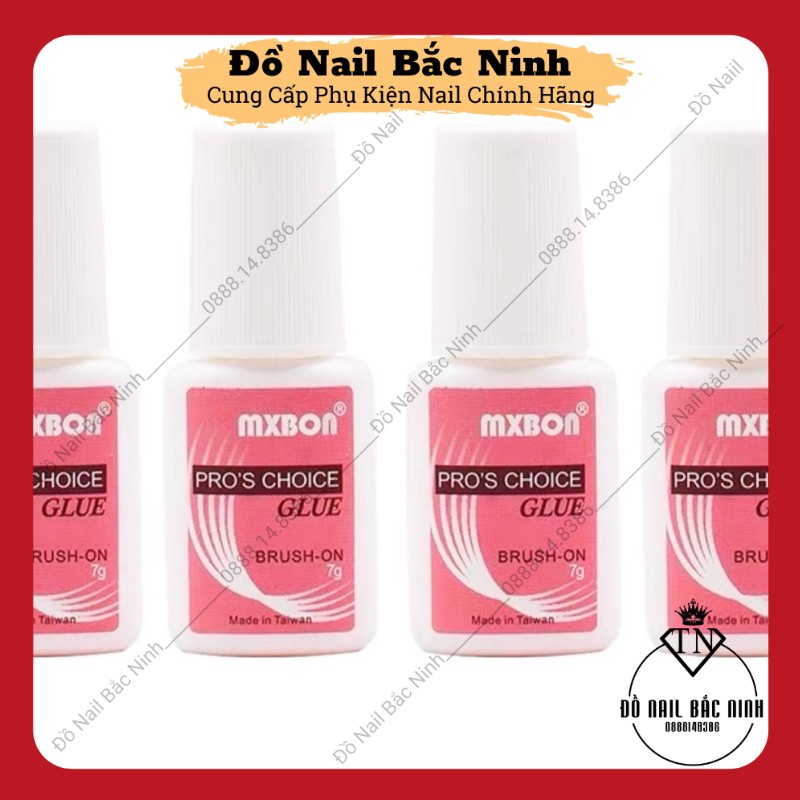 Keo Mxbon dùng để gắn móng, đính đá nail siêu chắc