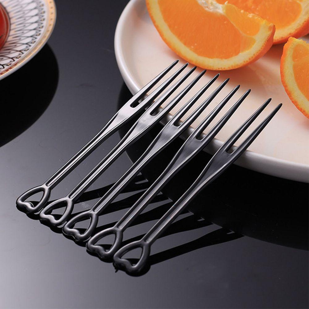 100 Nĩa Ăn Trái Cây Dùng Một Lần Trong Suốt Tiện Lợi