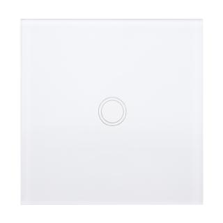 Aodu 433MHz White 1 2 3 Channel 86 Wall Touch Remote Control Switch Wireless RF Transmitter Tempered