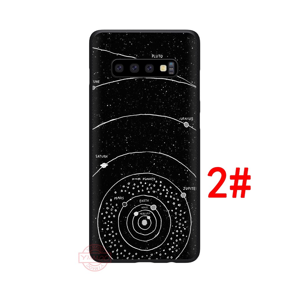 Ốp điện thoại in hình ảnh bầu trời/không gian cho Samsung Galaxy S7 S7 Edge S8 S8 Plus S9 S9 Plus S10 S10 Plus Note 8 9