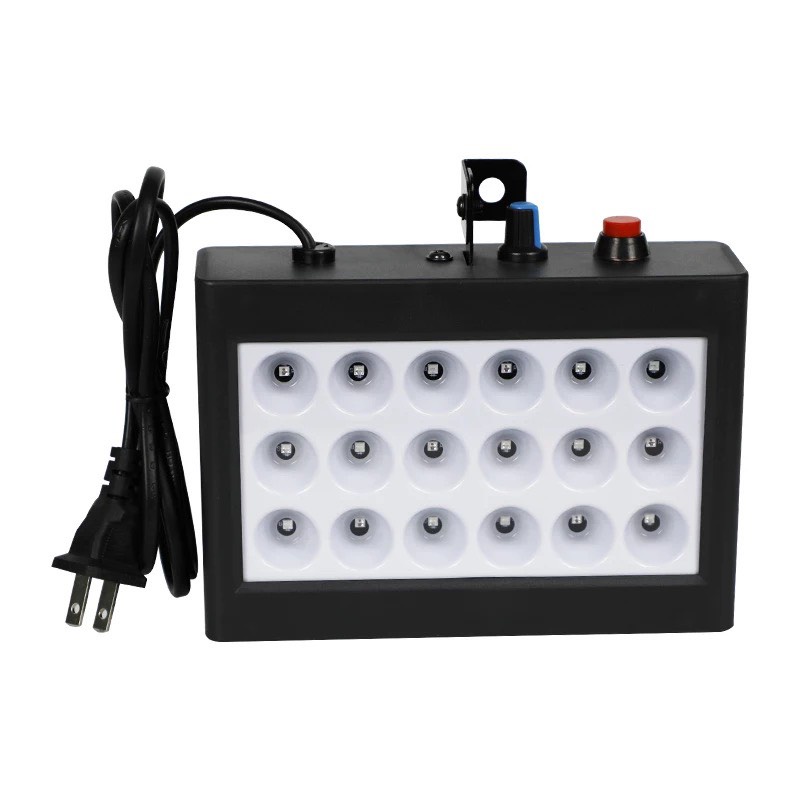 ĐÈN CHỚP LIGHT 18 BÓNG RGB - THÍCH HỢP CHO  PARTY , DISCO ,BAR GIA ĐÌNH .