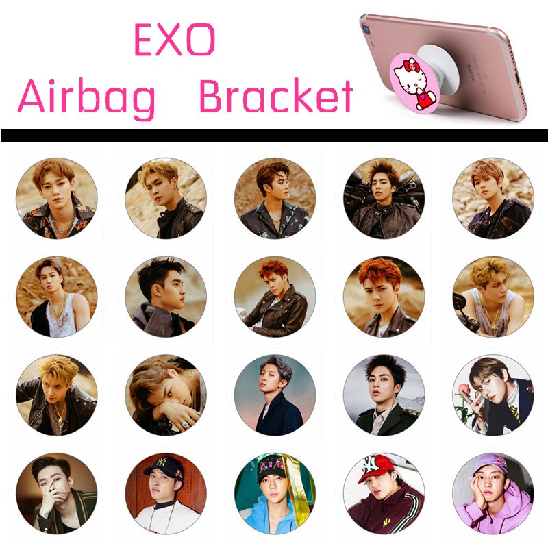 KPOP EXO Album Photo Airbag Bracket Universal Phone Holder Styles 1-20