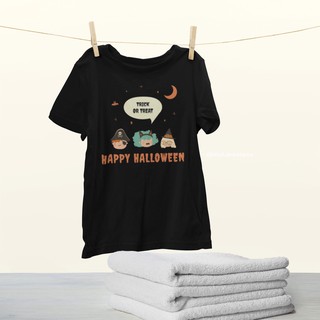 Áo thun cotton unisex HALLOWEEN