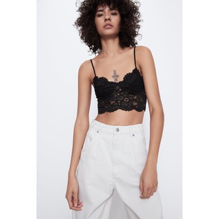 Áo bralette ren Zara 2712/404/800 auth