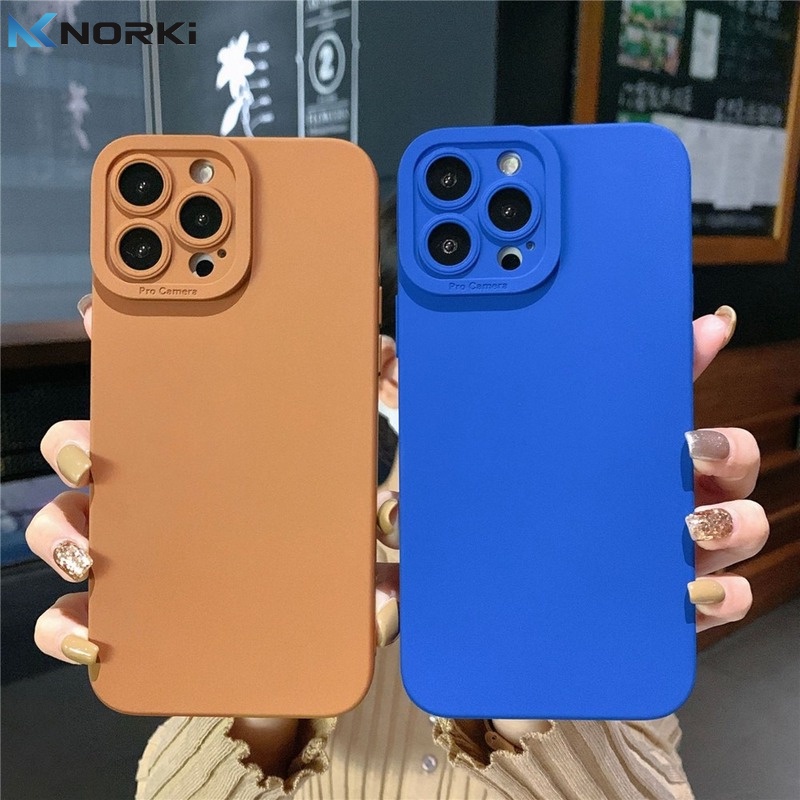 Ốp Điện Thoại Silicon Mềm Nhám Bảo Vệ Lens Máy Ảnh Cho Samsung S22 S21 Plus S21 S22 Ultra Note 20 20Ultra