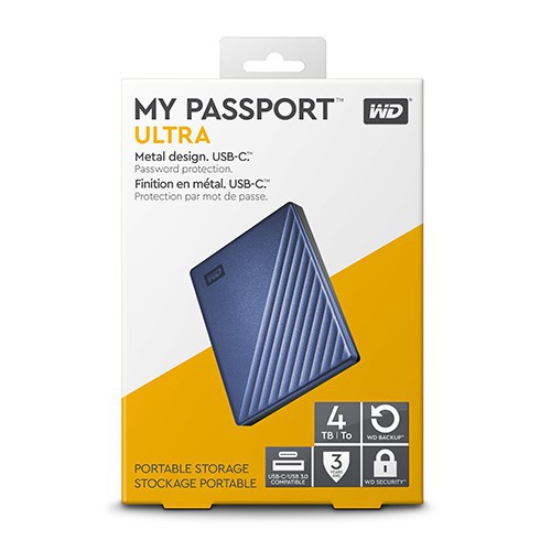 Ổ cứng di động Mypasport Ultra 5TB 4TB 2TB 1TB USB TypeC - Bảo hành 3 Năm 95