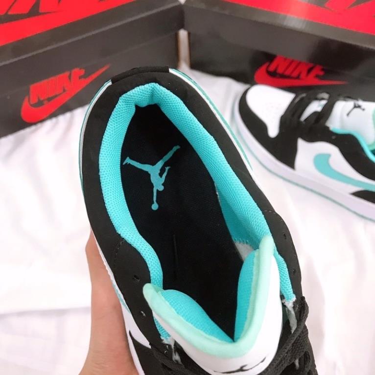 Giày Sneaker JD 𝗷𝗼𝗿𝗱𝗮𝗻 𝟭 𝗽𝗮𝗻𝗱𝗮 Xanh Ngọc Cổ Thấp  jd1 nam nữ..-dd_sneaker88FULL Size BOX BILL