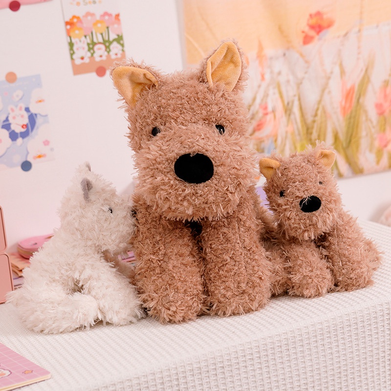 40cm Chú Chó Poodle Nhồi Bông Dễ Thương