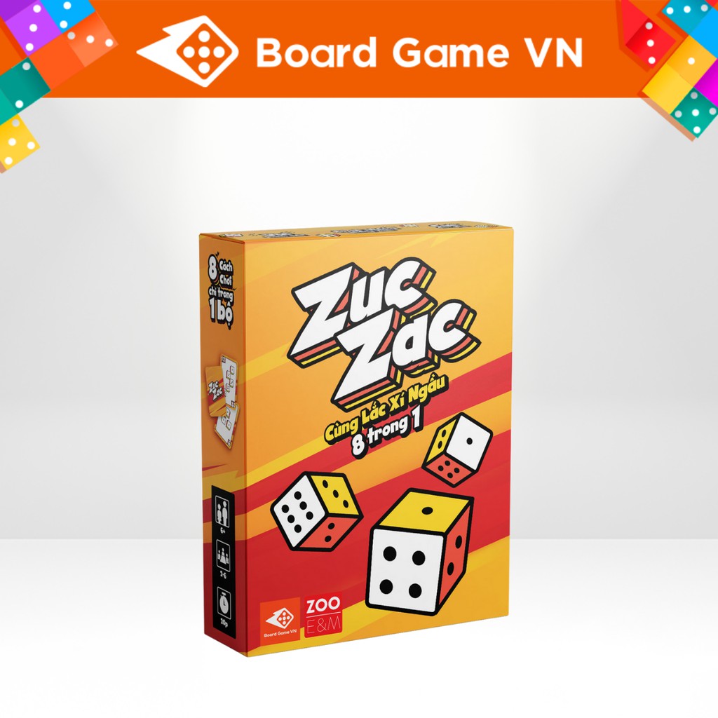 Boardgame party: Thính, Bom Lắc 1, Bom Lắc 2, Zuc Zac