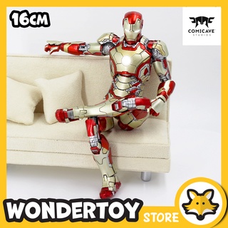 Mô hình iron man mark 42 die-cast - comicave chính hãng 1 12 - ảnh sản phẩm 1