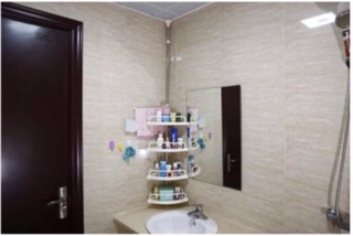 Kệ góc để đồ đa năng nhà tắm