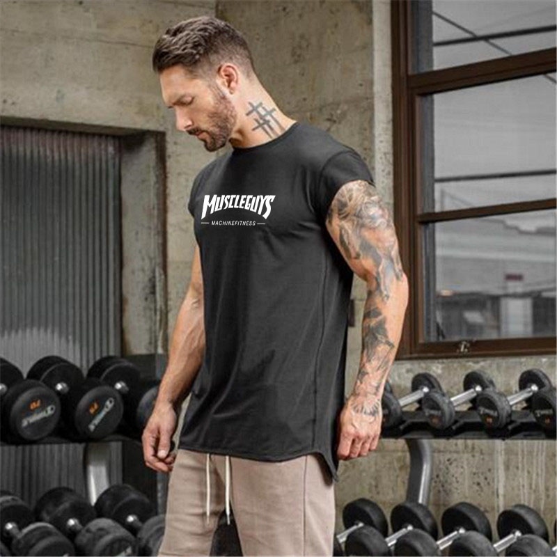 Áo Ba Lỗ Thể Thao Bằng Cotton Thời Trang Mới Cho Nam