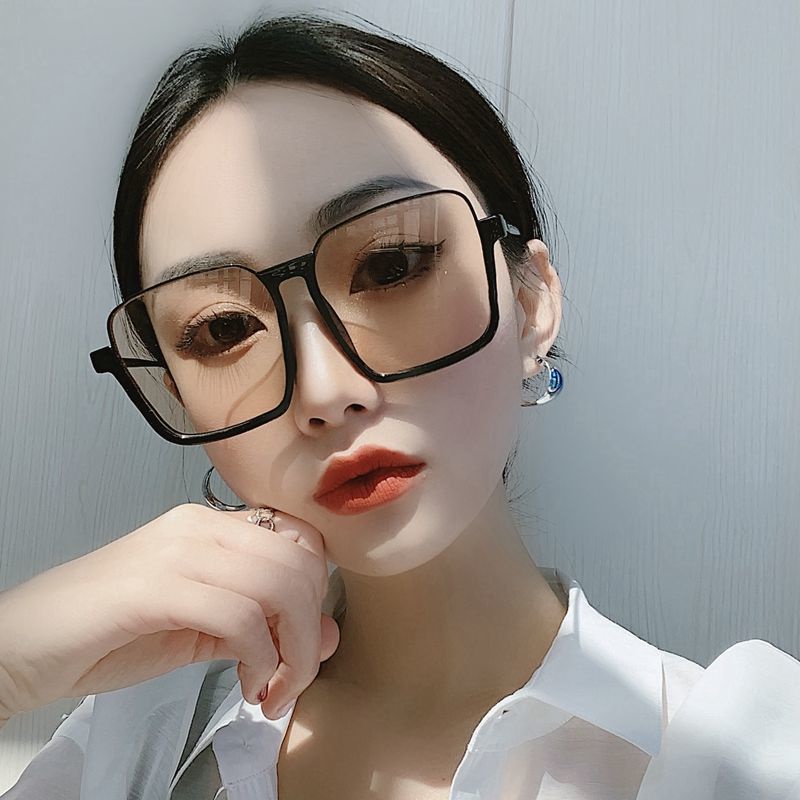 Kính mát chống tia cực tím thời trang phong cách Hàn Quốc cho nữ