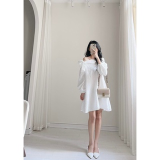 Váy buộc nơ vai xinh by Samhyewear